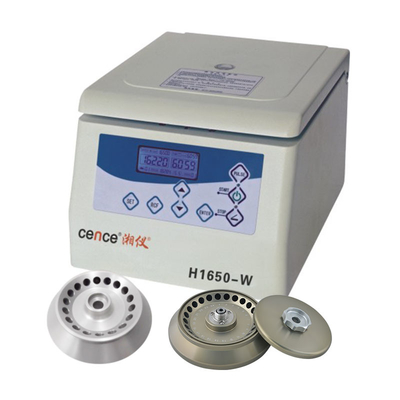 Lärmarme hohe Geschwindigkeit Benchtop-Zentrifugen-H1650-W für klinisches Krankenhaus