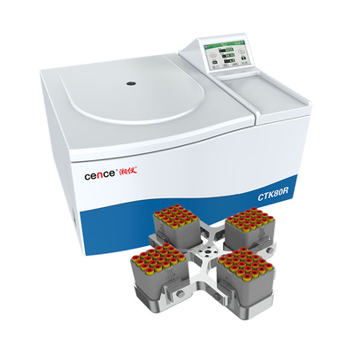 Langsame Laborzentrifuge CTK80R Benchtop kühlte automatische Entkrönen-Zentrifuge