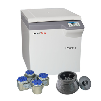 Boden-Art kühlte Zentrifuge H2500R-2 mit dem verfügbaren Kohlenstoff-Faser-Winkel-Rotor und Schwingen-Rotor