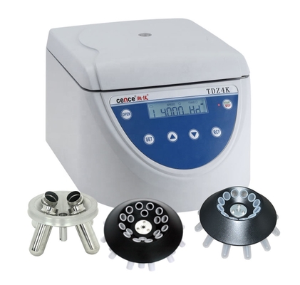 Cence TDZ4-WS Niedriggeschwindigkeits-Zentrifuge 4000r/min 12x20ml Kapazität
