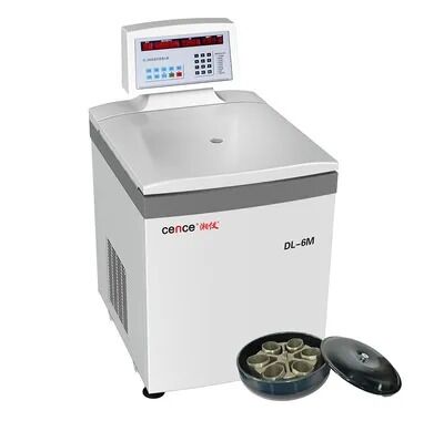 DL-6M Blutbeutelzentrifuge mit 6x1000ml Schwenkrotor 6000 U/min Max. Geschwindigkeit ABS-Stahl Material