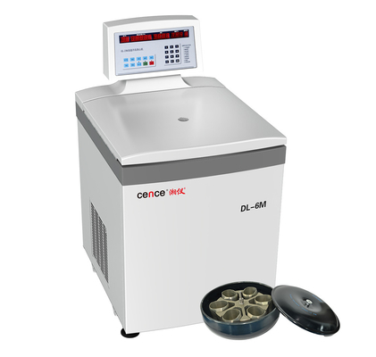 Langsame Zentrifuge DL-6M 6000r/min mit den Schwingenrotoren und Winkelrotor verfügbar