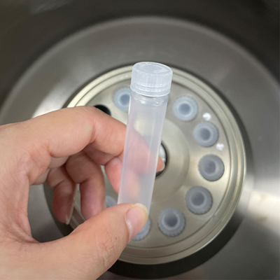 Hochgeschwindigkeitsmedizinische Hilfsmittel 10 ml Runder Boden Prüfrohr mit PPCO-Material und Kappe