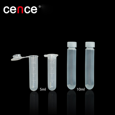 5 ml- und 10 ml-Hochgeschwindigkeitszentrifuge aus PPCO zur Zentrifugeklassifizierung