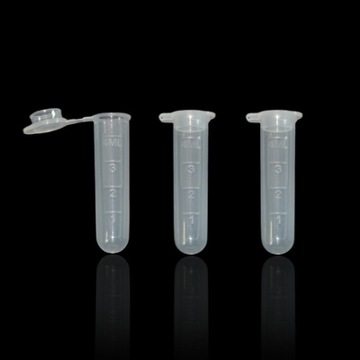 High Speed Blood Collection Tube 5 ml PP-Prüfrohr mit rundem Boden und Kappe Max RCF 50000xg