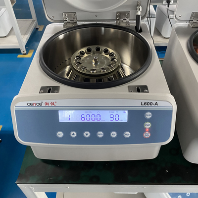 Cence L600-A Niedriggeschwindigkeits-Zentrifuge 6000 Rpm 12x15 ml Winkelrotor