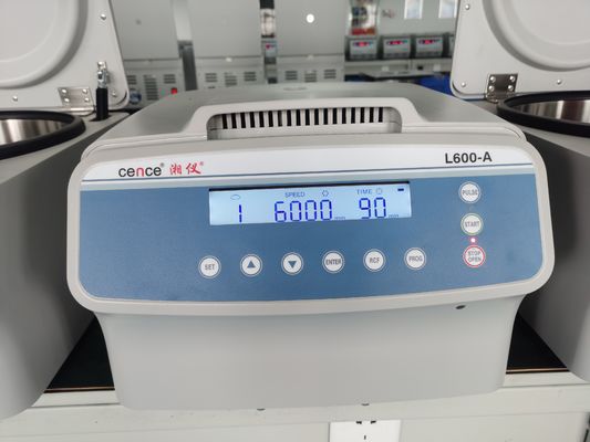 Cence L600-A Niedriggeschwindigkeitszentrifuge 6000 U/min 5120xg für Blutseparation