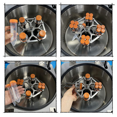 Tischzentrifuge mit niedriger Geschwindigkeit L500-A 16x15ml 5000 U/min 4030xg