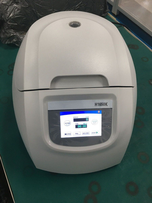 H1650K Laborzentrifuge 16500r/min Höchstgeschwindigkeit 12x5ml Kapazität