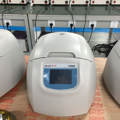 H1650K Laborzentrifuge 16500r/min Höchstgeschwindigkeit 12x5ml Kapazität