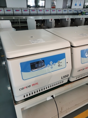 Zentrifuge mit niedriger Geschwindigkeit Cence L550 5500r/min 4x500ml Kapazität
