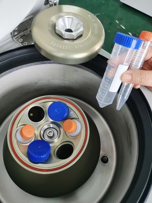 Tischzentrifuge H1750R mit hoher Geschwindigkeit, 18500 U/min maximale Drehzahl, 29302xg maximale RCF und 4x100ml Ausschwingrotor