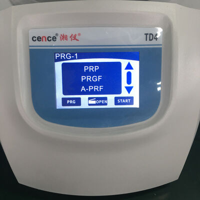 CENCE TD4 PRP-Zentrifuge mit 4000 RPM, ABS-Kunststoffkonstruktion und Rotorkapazität von 8x15 ml für den Laborgebrauch