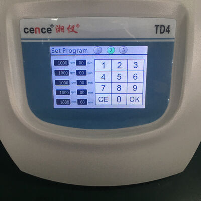 CENCE TD4 PRP-Zentrifuge mit 4000 RPM, ABS-Kunststoffkonstruktion und Rotorkapazität von 8x15 ml für den Laborgebrauch
