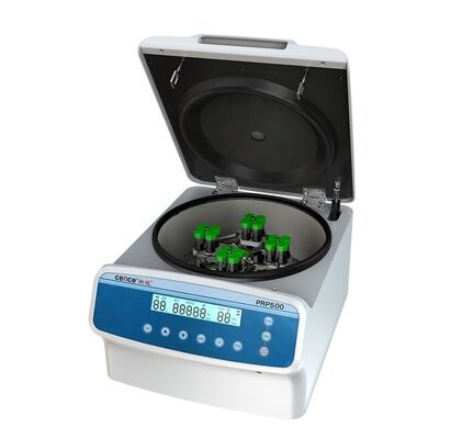 Cence PRP-Zentrifuge mit maximaler Geschwindigkeit von 5000 Rpm, LCD-Display und Edelstahlrotor für den Laborgebrauch