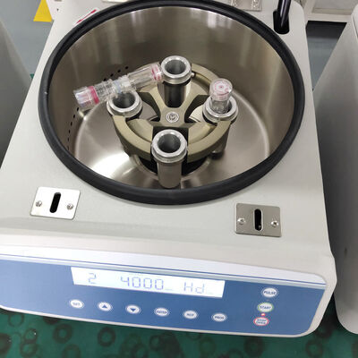PRP-Zentrifuge mit 5000 U/min Maximalgeschwindigkeit, 3555 xg RCF und LCD-Anzeige für Laboranwendungen