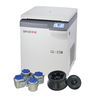 4x1000ml Medizinische Zentrifuge GL-23M mit Schwenkrotoren und Winkelrotoren